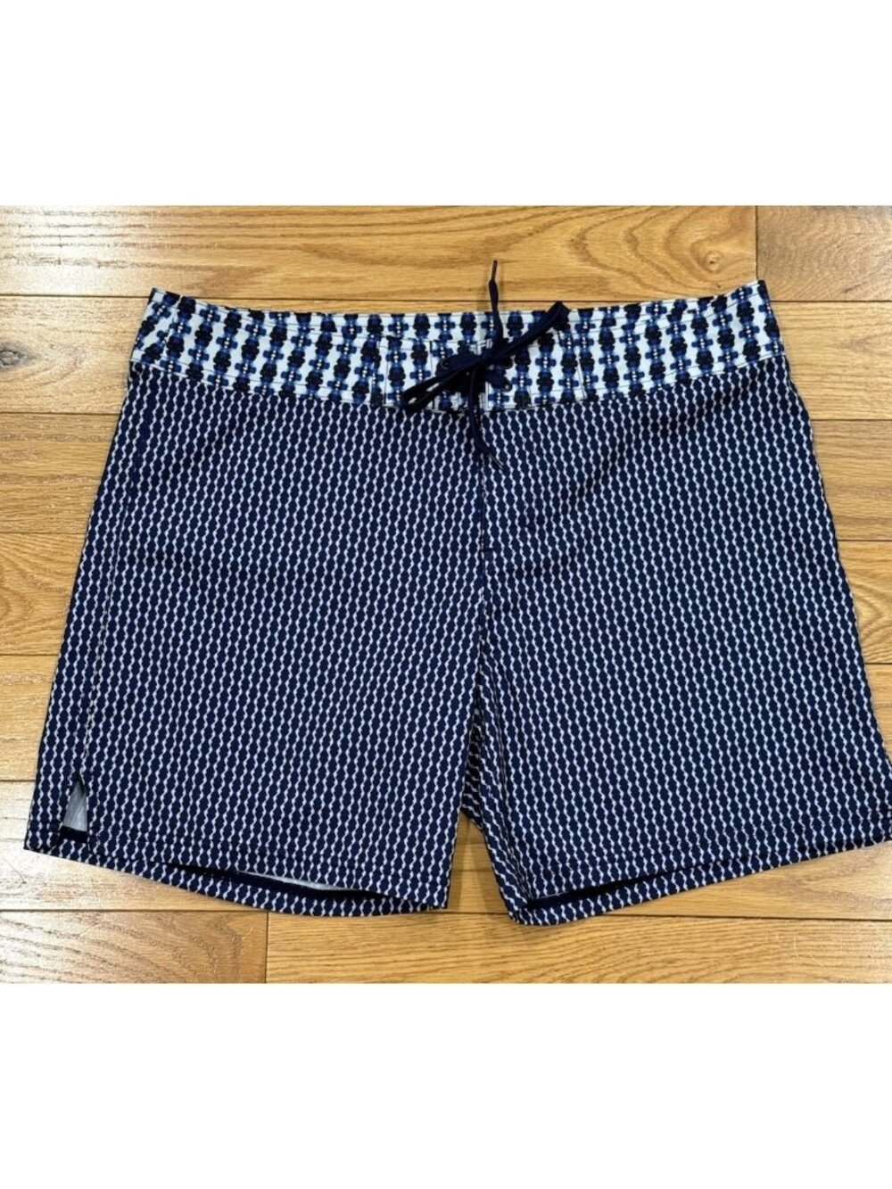 Prana Men’s Board Shorts Swim Trunks Unlined Size M Blue